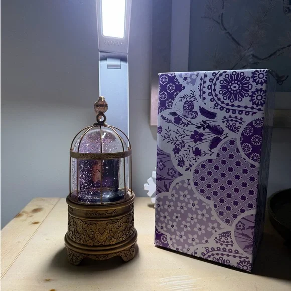 Taylor Swift Gold and Purple Decorative Snow Globe - Picture 2 of 3